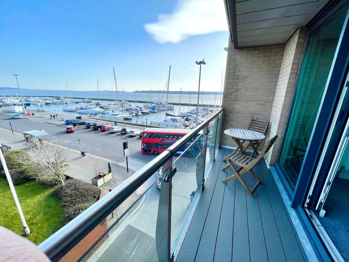 Quay & Sea View Spacious Modern Secure Parking Leilighet Poole Eksteriør bilde